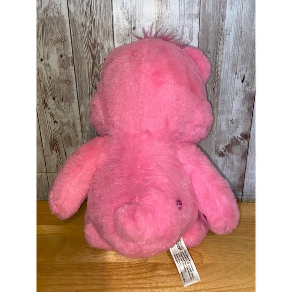 Care Bears Unlock the Magic Pink Rainbow Cheer Bear 14” Plush 2020 Toy Heart - Picture 7 of 12